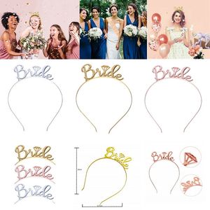 الأكثر مبيعًا تاج نسائي لحفلات الزفاف إكسسوارات شعر ذهبي للعروس من سبيكة معدنية لتكون عروس عقال دجاجة للمناسبات الزفاف - Product Image 6