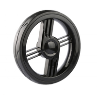 Roues de poussette en mousse EVA, plastique, 8 pouces