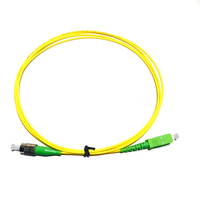 Câble de brassage fibre optique RUIARA RR-FC-A-01 FC SC APC, Jumper fibre optique monomode Simplex Duplex OS2 LSZH PVC OEM Personnalisé SM/MM