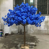 Arbres verts artificiels de haute qualité en gros arbre de fleurs de cerisier pièce maîtresse arbre de fleurs de cerisier pour décor de mariage de Restaurant