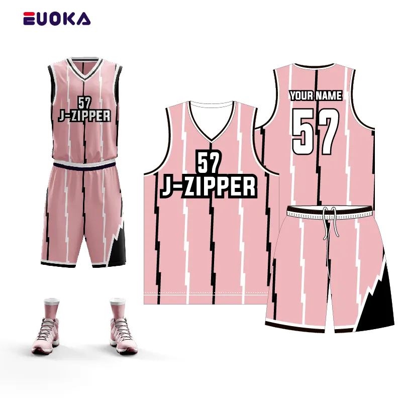 Customized design, the best latest basketball black jersey design and free basketball jersey design