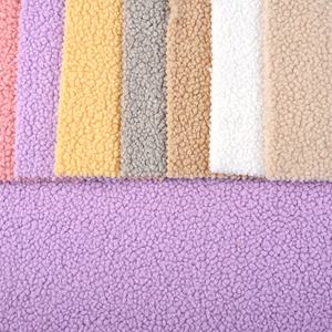 Campione in dotazione delle donne di inverno della tuta sportiva di spessore levigato 100% seaqual filato di poliestere lavorato a maglia spugna teddy tessuto - Product Image 5