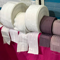 Offre Spéciale ruban de rideau de longueur personnalisée oeillets de ruban de rideau de pli de polyester avec des accessoires de trous
