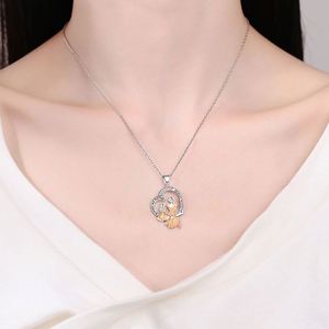 Collier en pierre, best-seller transfrontalier, marque blanche, double verrouillage de sécurité, profil léger, cadeau pour elle - Product Image 3
