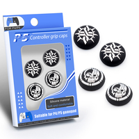 Coque de protection pour manette PS5, grip antidérapant en silicone, accessoire de remplacement pour joystick