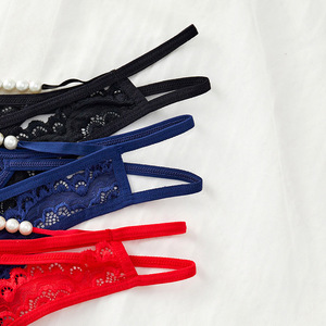 Nuovi Slip Rossi a <span class=keywords><strong>Vita</strong></span> <span class=keywords><strong>Alta</strong></span> in <span class=keywords><strong>Pizzo</strong></span> Senza Cuciture 2024, Intimo Femminile a <span class=keywords><strong>Vita</strong></span> Media, Slip Francesi a Forma di Pera, <span class=keywords><strong>Perizoma</strong></span> - Product Image 6