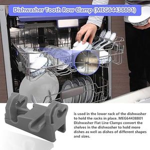 Dishwasher Tray <b>Clip</b> Replacement 00611474 Compatible With MEG64438801 Plastic Part For Home Use - Product Image 3
