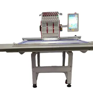 3 Head Industrial Clothes T Shirt Embroidery Computerized Machine