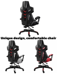 Fauteuil de <span class=keywords><strong>Gaming</strong></span> E-Sports en Maille avec Accoudoir Réglable en Hauteur, Inclinable à 90°, <span class=keywords><strong>Design</strong></span> Moderne pour Bureau, Domicile, Confort Assis Prolongé - Product Image 6