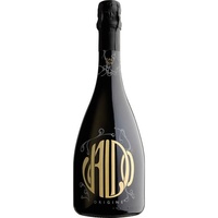 Vin mousseux italien Valdo Brut 750 ml, apéritif idéal avec des fruits de mer et des plats légers, 6 bouteilles par boîte