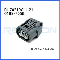 Connecteur de bobine d'allumage, capteur de position d'arbre à cames à 3 broches, connecteur de papillon des gaz 6189-7037 6189-0887 6189-7058 pour Accord CRV Fit