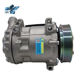 Compresseur de climatisation de voiture 12V pour Peugeot 407 508 Citroën C5 C6 9683055180 9800840380 6453WW - Product Image 3