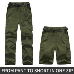 Pantalones Cargo de Senderismo para Niños y Jóvenes, de Secado Rápido, con Múltiples Bolsillos y Cremallera Desmontable, OEM - Product Image 6