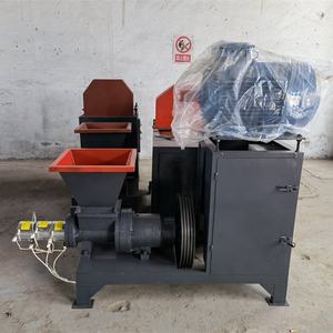 Fabrik verkauf Holz Sägemehl Kohle Brikett ier maschine Hohl brikett ier maschine Multifunktion ale Brikett Extruder Stab herstellungs maschine - Product Image 4