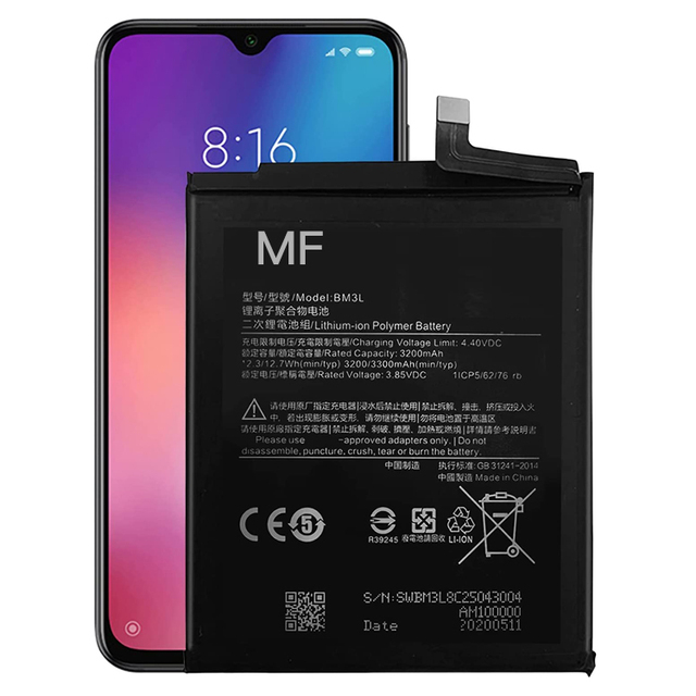 Custom High Capacity Mobile Phone Battery Replacement Phone Spare Parts for XIAOMI Black Shark Battery for Black Shark 1 2 3 4