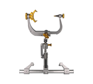 Supporto chirurgico con testa a tre punti in lega di alluminio dorato - Product Image 2