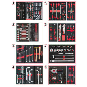 PL Juego de herramientas de 8 cajones para carro Solución de herramientas integral de 354 piezas - Product Image 1