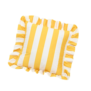Housse de coussin décorative pour la maison, carrée, en velours de haute qualité, à rayures, pour canapé - Product Image 3