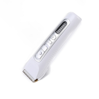 Tondeuse sans fil pour animaux de compagnie avec écran LCD, silencieuse, pour toilettage de chiens et chats, rechargeable, tondeuse à poils, boîtier en plastique, fonctionne sur piles