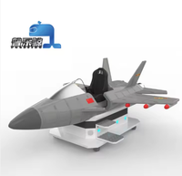 Simulateur de vol en réalité virtuelle VR 9D, avion en PVC d'intérieur, expérience de vol à 360 degrés, parcs d'attractions commerciaux, PC JiaYi