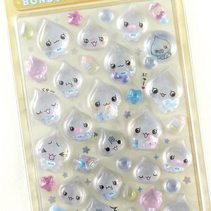Autocollants Kawaii <span class=keywords><strong>Tamagotchi</strong></span>, autocollants pour ongles à motifs de dessins animés, autocollants transparents pour coque de téléphone, matériel pour scrapbooking, cadeau d'anniversaire pour ami - Product Image 5