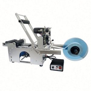 <b>Labelling</b> Machine Plastic Mineral <b>Water</b> <b>Bottle</b> <b>Labeling</b> Machine Semi Automatically <b>Labeling</b> Machine for Round <b>Bottle</b> - Product Image 3