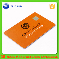 Muestras gratis plástico impreso 2K MIFARE(R) DESFire(R) Ev1 chip holograma pegatina tarjetas inteligentes
