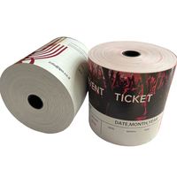 Rollo de Boletos de Lotería Térmicos de 80 mm, Personalizados, Ecológicos, de Alta Suavidad, Libres de BPA, para Impresoras POS/ATM, Último Modelo 2025