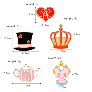 Custom Cartoon Enamel <b>Pins</b> Gold-Plated UV Printed Traditional Design for Clothing Accessories Parties Advertising Gifts - Product Image 4