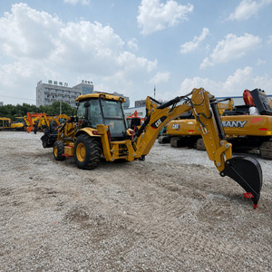 Chargeuse-pelleteuse d'<span class=keywords><strong>occasion</strong></span> 4x4 CAT 420F de marque américaine, 9 tonnes, qualité supérieure, prix abordable - Product Image 4