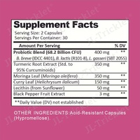OEM Capsules probiotiques naturelles de haute qualité pour femmes sans danger pour les adultes et les femmes Suppléments de santé qui améliorent le système immunitaire