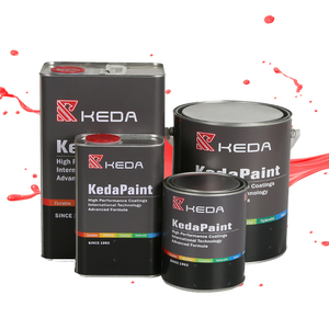 Keda 1K Acrylic Metallic Automotive Basecoat for Car Body Refinishing Fast Drying - Product Image 5