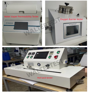 Machine d'essai de perméabilité au gaz pour feuilles de <span class=keywords><strong>PP</strong></span>, équipement d'essai de performance de perméabilité à l'air - Product Image 5