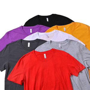 Camiseta de algodón para adultos y niños, resistente a las <span class=keywords><strong>arrugas</strong></span>, top estampado de manga corta - Product Image 1
