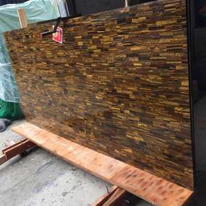 Losas de Piedra Ojo de Tigre Pulida Moderna Goldtop, Baldosas de Piedra Natural Semipreciosa para Encimeras, Baldosas para Pisos de Hoteles y Villas - Product Image 3