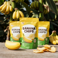 Emballages personnalisés pour snacks de plantains, sachets Ziplock, emballages pour Cheetos, sachets Mylar pour chips de banane et de pomme de terre