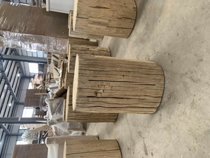 <span class=keywords><strong>Tavolino</strong></span> Rotondo in <span class=keywords><strong>Legno</strong></span> Rustico <span class=keywords><strong>di</strong></span> Grande Vendita, Design Naturale a Tronco per Soggiorno e Camera da Letto, <span class=keywords><strong>Tavolino</strong></span> da Caffè Artigianale - Product Image 2
