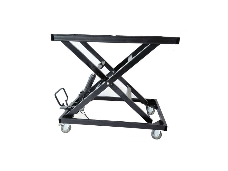 Portable Workbench Stand Adjustable Hydraulic Raising Work Platform ...