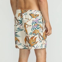 Nouvelle Tendance 2026 : Short de Bain Homme en Tissu Recyclé à Motif Floral, Séchage Rapide, Décontracté, Personnalisé, Luxe