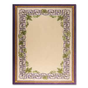 Elegant Soft Touch Wool + Viscose Hand Tufted Loop Pile Area Rug Handmade Carpet Eco-friendly Non-Slip <b>for</b> Premium Interiors - Product Image 1