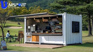 ร้านค้าตู้คอนเทนเนอร์สมัยใหม่ อาคารพาณิชย์สำเร็จรูป ร้านอาหารเคลื่อนที่ สำนักงาน คีออสขายปลีก ร้านค้าแบบโมดูลาร์ ออกแบบร้านค้าตู้คอนเทนเนอร์ - Product Image 6