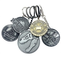 Fournisseur direct d'usine de porte-clés en métal faits à la main, vintage, imperméables et personnalisés, pour la promotion
