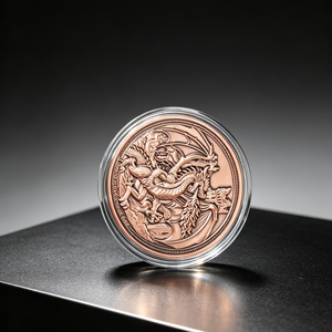 Barra de cobre puro 999 de 1 onza para regalo, medalla de recuerdo. - Product Image 3