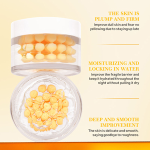 Marque privée Soins de <span class=keywords><strong>la</strong></span> peau coréens Crème en capsule hydratante en profondeur à <span class=keywords><strong>la</strong></span> vitamine C Crème hydratante apaisante pour le visage en capsule Crème pour le visage - Product Image 3