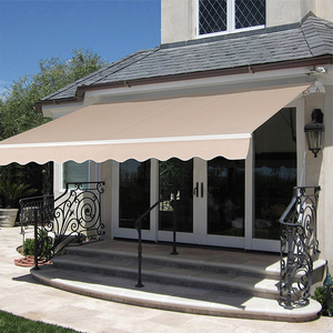 Toldo Retráctil Manual <span class=keywords><strong>de</strong></span> Fábrica para Protección Solar y Contra la Lluvia - Product Image 2