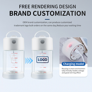 Taza de regalo inteligente para bebidas, mezcla automática de piezas desmontables, puerto de carga impermeable para beber directamente para agua hirviendo - Product Image 4