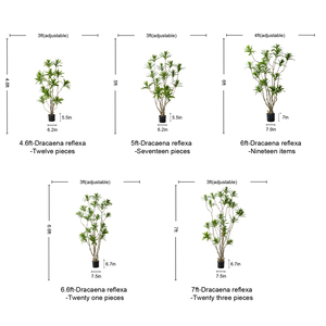 Planta <span class=keywords><strong>de</strong></span> bambú artificial árbol simulado <span class=keywords><strong>con</strong></span> maceta bonsái <span class=keywords><strong>plantas</strong></span> <span class=keywords><strong>de</strong></span> plástico decoración <span class=keywords><strong>de</strong></span> la casa <span class=keywords><strong>interior</strong></span> <span class=keywords><strong>plantas</strong></span> artificiales verdes decorativas - Product Image 6