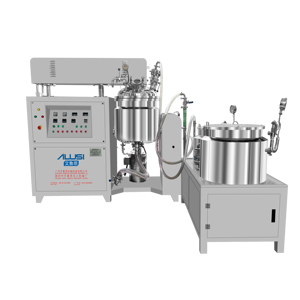 เครื่องผสมอิมัลซิไฟเออร์ทำจากสเตนเลสสตีล20L เครื่องผสมเครื่องสำอางมอเตอร์220V น้ำตาล - Product Image 1