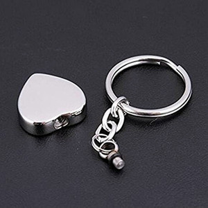 Kalung Liontin Parfum Antik 316L, Liontin Kremasi Hati Stainless Steel - Product Image 6