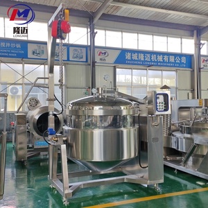 100l-1200l thép không gỉ đậu áp suất nấu nồi sưởi ấm công nghiệp thương mại lớn thịt Nồi áp suất cao - Product Image 4